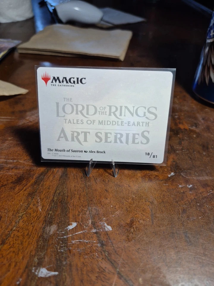 MTG Art Series (18/81) - The Mouth of Sauron - The Lord of the Rings - Image 2 of 2