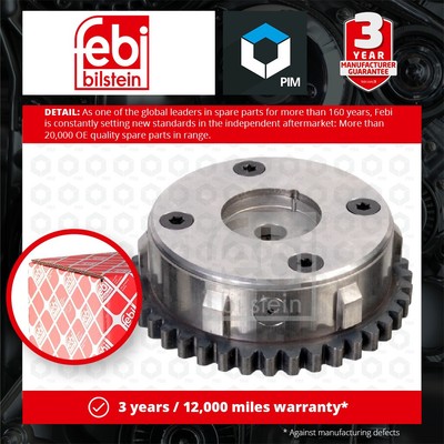 Camshaft Adjuster fits FORD S-MAX 2.0 Intake side 2010 on 2017710 5144183 Febi