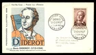 Mayfairstamps France FDC 1958 Denis Diderot First Day Cover aaz_41055