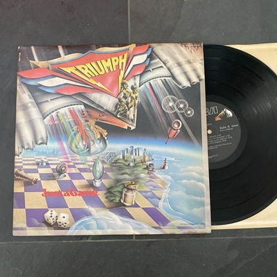 Triumph Just a Game LP 1979 RCA AFL1-3224 Hard Rock Classic Album Vinyl