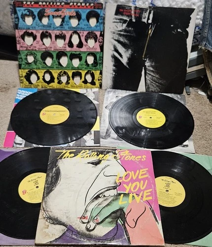 Vinyl Lot Rolling Stones