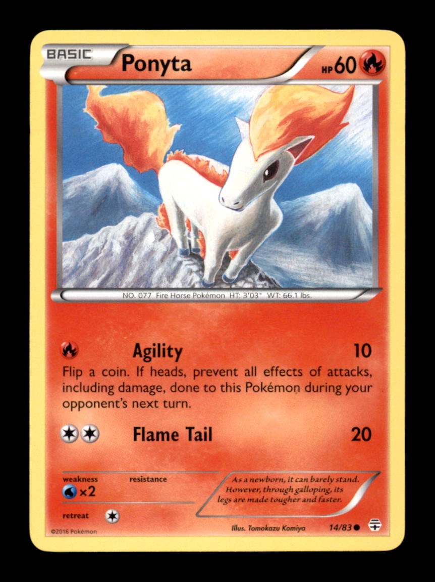 PONYTA 14/83 C GENERATIONS POKEMON NM/M