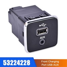 Front Charging Port USB AUX 53224228 for Jeep Compass Cherokee 2017~2021 Acc