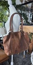 Borsa a tracolla Frye Melissa in pelle marrone borsa a tracolla cognac invecchiato