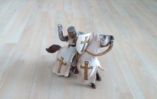 Kreuzritter / Schwert / Ritter auf Pferd / Schleich / Ritterburg / gut erhalten