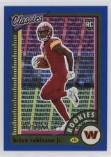 2022 Classics Rookies Timeless Tributes Light Blue 57/125 Brian Robinson Jr 1id7