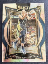 Panini 2025 WNBA Select Paige Bueckers Dallas Wings Rookie Silver Prizm #25