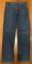 VTG Levi's 505 Orange Tab Men's Jeans Regular Fit Straight Leg 1990 36x34