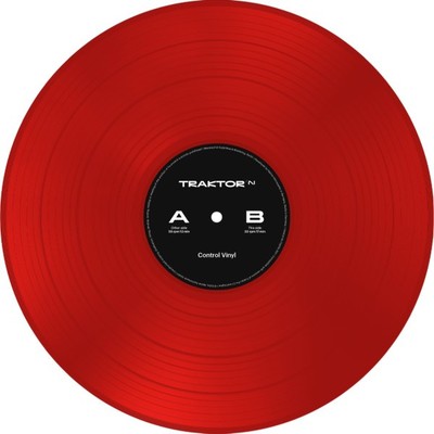 Native Instruments TRAKTOR Control Vinyl MKII 2024 Rot | Neu
