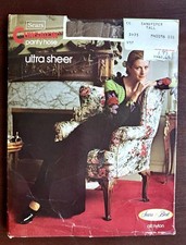NOS Vintage Sears Clingalon Ultra Sheer Pantyhose Sandpiper Tall
