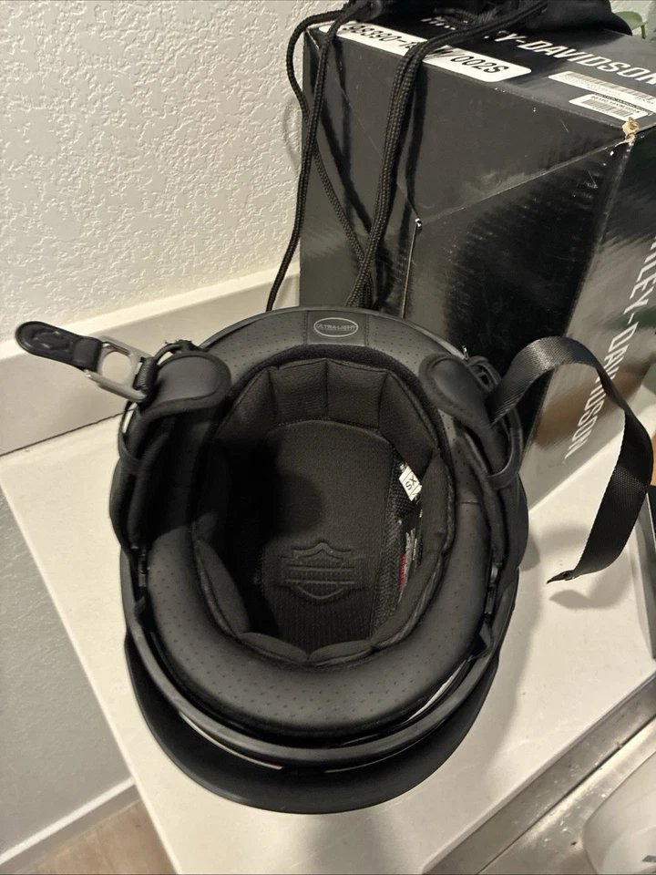 哈雷戴维森头盔带抽绳袋防尘罩带用户手册 — 第 4/4 张图片