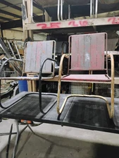 Vintage Durham Manufacturing Sheet Chair Set (Set Of 2)