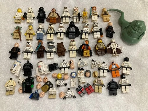 LEGO Star Wars Minifigures Vintage/damaged lot Clones Jabba Jedi Droid Rebels