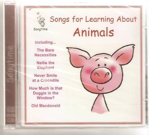 SONGS FOR LEARNING ABOUT ANIMALS CD