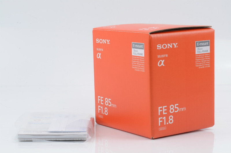 SONY FE 85mm F1.8 Lens SEL85F18 [Never been used] from japan (99