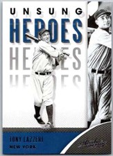 2021 Panini Absolute Unsung Heroes #1 Tony Lazzeri  Yankees V45351