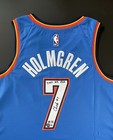 Chet Holmgren Signed Okc Thunder Nike Swingman Jersey Beckett Bas 2022 
