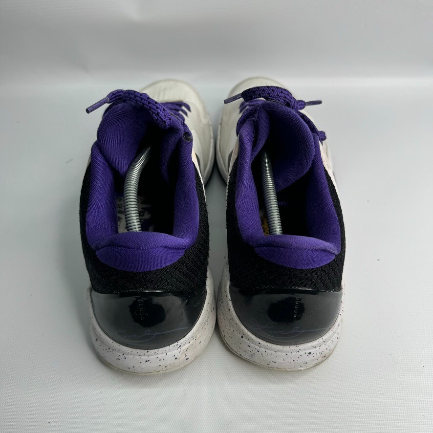 Nike Zoom Kobe 5 V Inline White Black Varsity Purple 386429