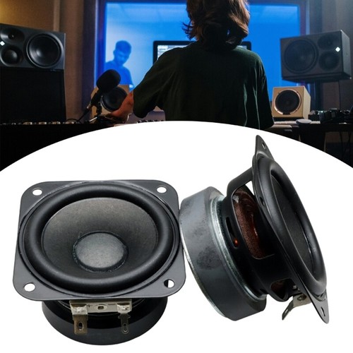 2.75inch 4Ω 15 Watt Square Speaker Car Home Sound Subwoofer 70mm Bass Speaker - Afbeelding 2 van 8