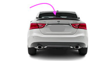 Fits: 2009-2015 Nissan Maxima 4D Sedan Rear Glass Back Window-Heated/Solar/Ant
