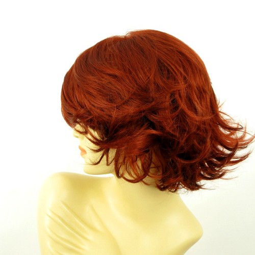 short wig for women copper intense ref: FLORE 350 PERUK - Picture 3 of 9