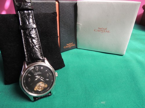 L68*- OROLOGIO CAPITAL - AUTOMATIC - MOVIMENTO A VISTA - 41 MM | eBay
