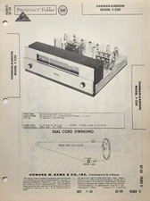SAMS PHOTOFACT SERVICE MANUAL 470-13 HARMAN-KARDON MODEL F-250