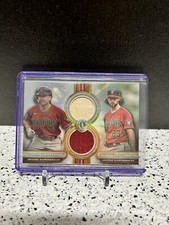 2024 Topps Tribute Purple Dual Relic Jersey Corbin Carroll Zac Gallen /75 DR2-CG