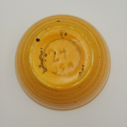 Vintage Ring Ware Mixing Bowl #24 Bright Yellow Farmhouse Beehive USA Fiesta? - Picture 4 of 9