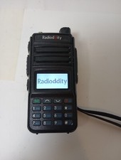 Radioddity GM-30 GMRS Radio 5W Dual Band Sanner SYNC NOAA T No Antenna Pre-owned