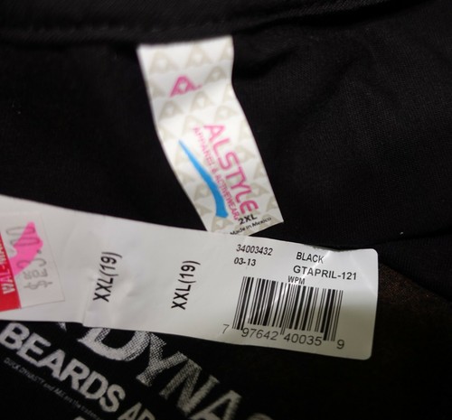 Alstyle Mujer JR Talla 2xl Negro Pato Dinastía Camiseta Prenda para el torso Blusa - Imagen 12 de 12