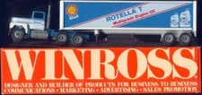 Leffler Shell Rotella T Motor Oil '87 Winross Truck
