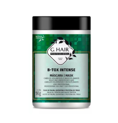 Brazilian G.Hair Professional B-tox Intense Mask 500g / 1 Kg