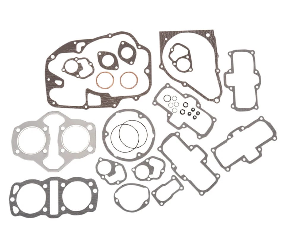 Conjunto completo de junta de motor Vesah Honda CB500T 500 Twin DOHC - MUITO BOM ESTADO-154 - Imagem 2 de 2
