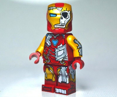 lego iron man zombie