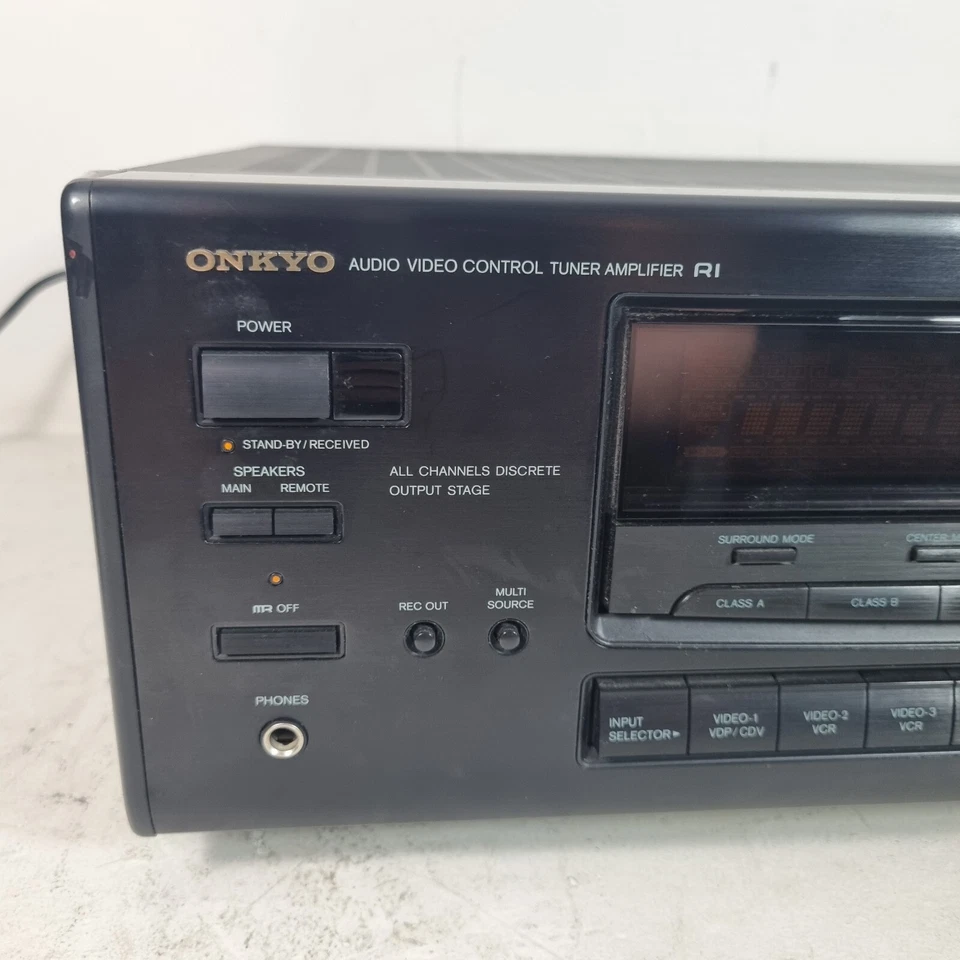 Onkyo TX-SV515PRO Vintage Hi-Fi Stereo, AV Control Tuner Amplifier Receiver - Image 2 of 4