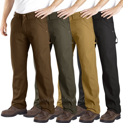 dickies men's relaxed fit duck carpenter jean