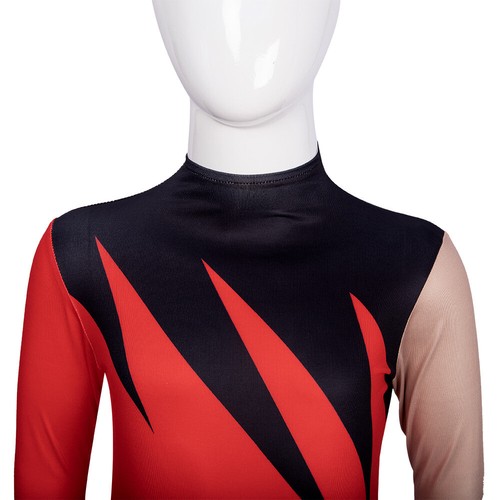 Kids Wrestler Kane Cosplay Costume Role Play Partying Jumpsuit Halloween Outfits - Picture 6 of 8