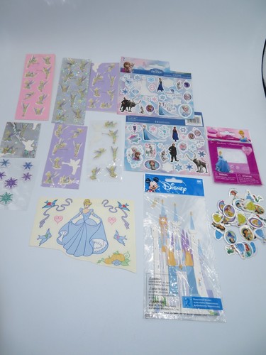 Disney Princess Castle Tinker Bell Scrapbook Stickers LOT Monster High Vintage - Picture 7 of 9