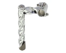 NEW! ALL TWISTED LOWRIDER STEM 22.2MM CHROME.