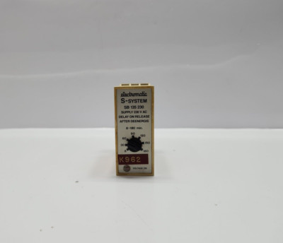 ELECTROMATIC SB 135 230 Verzögerung Beim Loslassen Timer Mit S411 Sockelbasis
