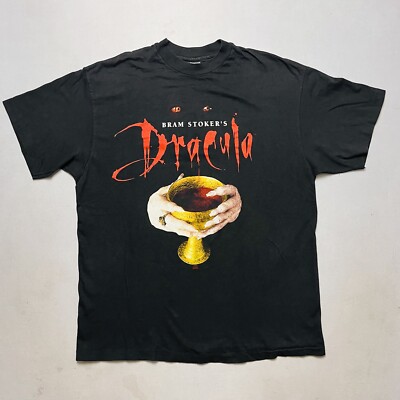 Vintage Rare 90s Bram Stokers Dracula Movie Promo T Shirt