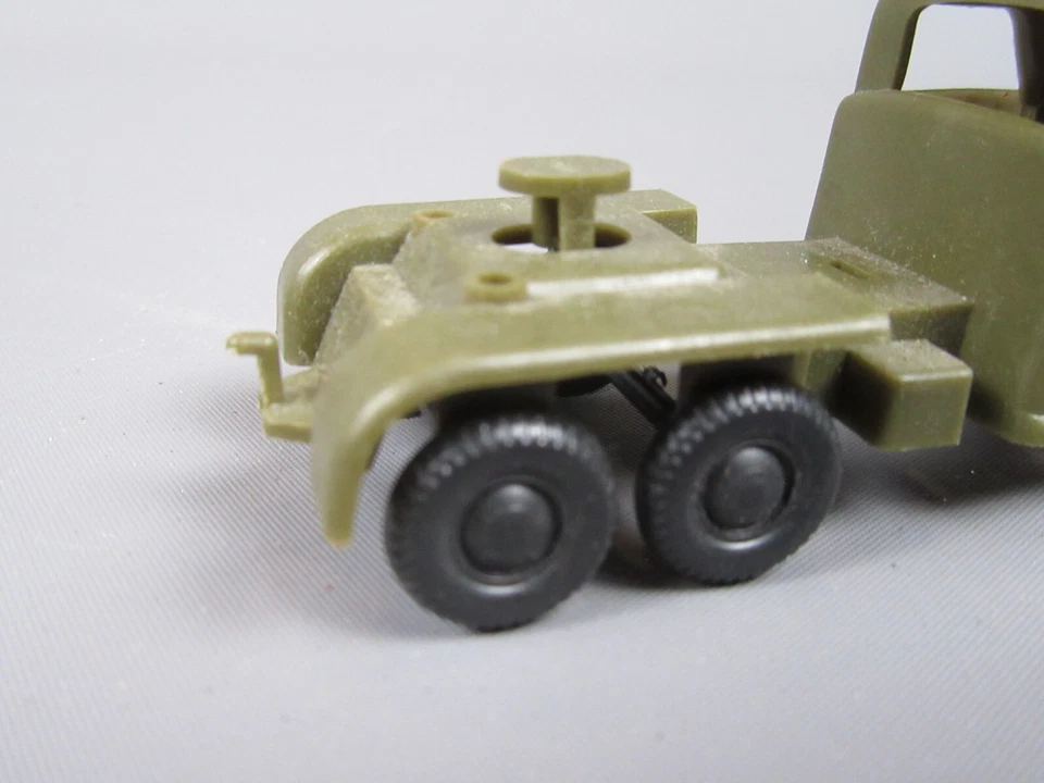 B687 Jean Höfler Giocattolo Bazaar West Germany Camion Man Militare IN 1:50 - Immagine 4 di 4