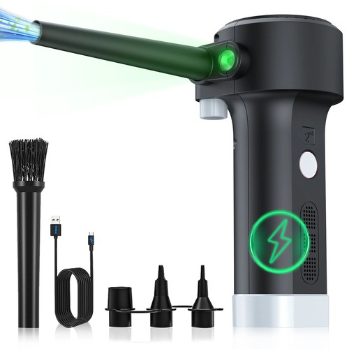 Cordless Air Duster Electric Blower Keyboard Cleaning, Computer Duster Cleaner - 第 7/18 張圖片