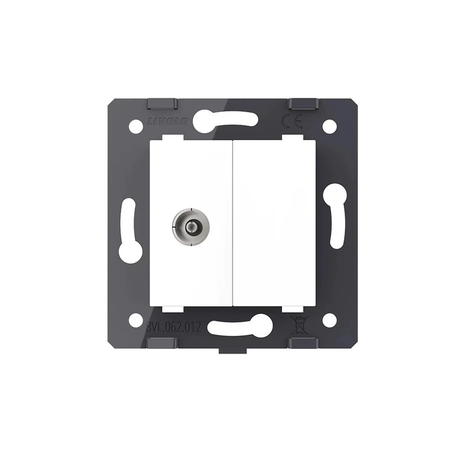 LIVOLO Innenleben TV Dose Fernseherdose Antennendose VL-C7-1V-11 Weiß - Bild 2 von 4