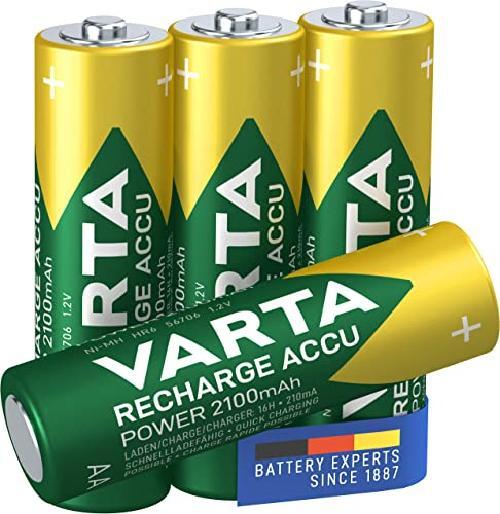 VARTA Batterie ricaricabili AA Rechargeable Accu Ready2Use precaricata Mignon Ni