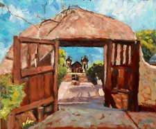 Joshua Lance Art  Open Arms 20x24 Oil Painting Impressionism Art