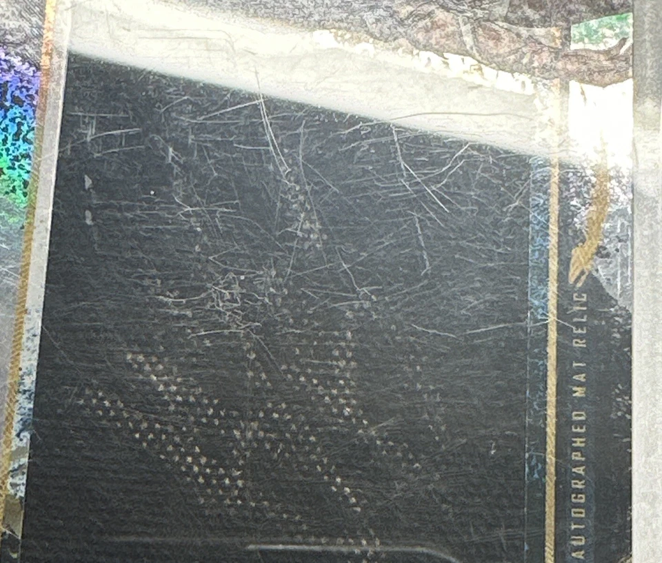 2020 Topps Fully Loaded WWE Sasha Banks Auto 2015 NXT Mat Relic 085/199 - Image 3 of 4