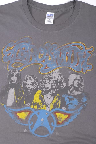Aerosmith T-Shirt offiziell Vintage Foto Logo L XXL NEU - Bild 3 von 6