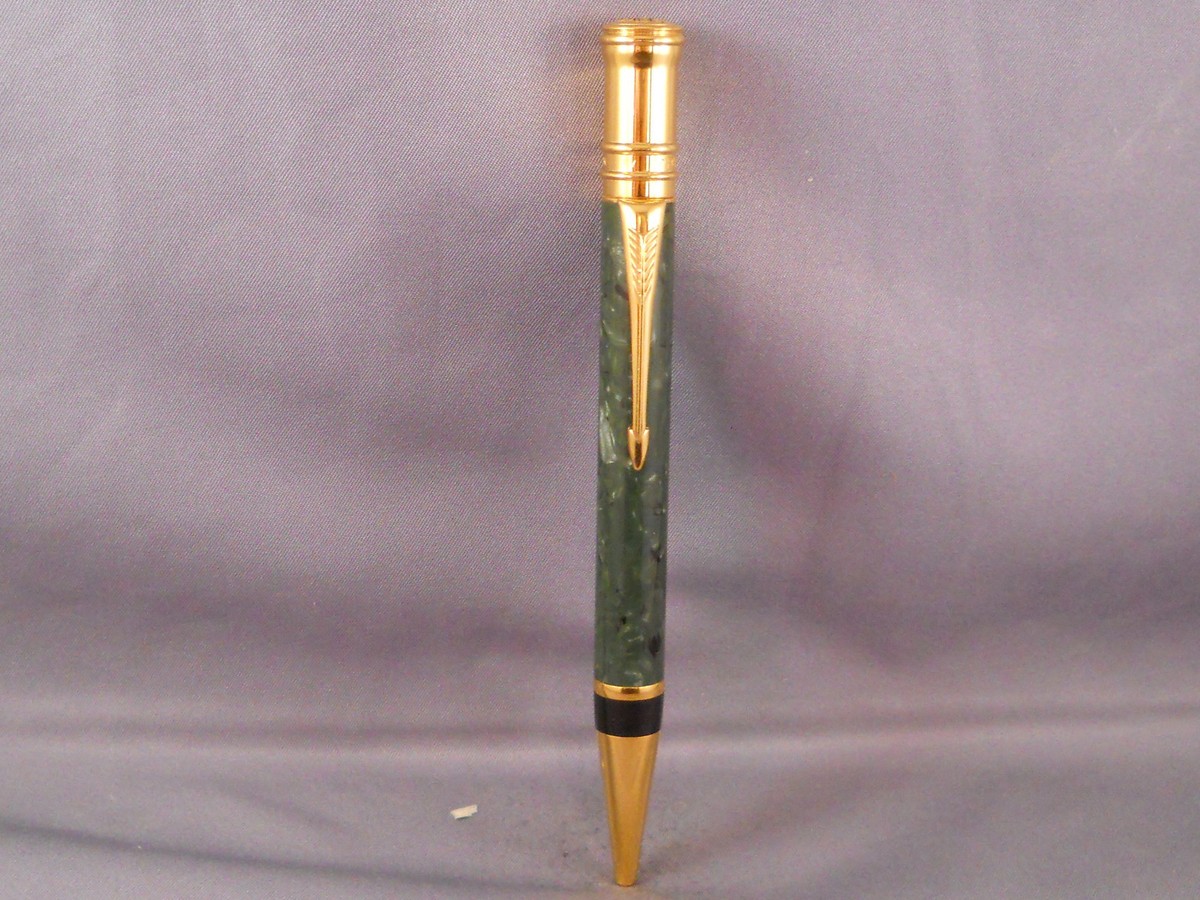 PARKER DUOFOLD Green PT ボールペン duocent_jadegreen_needle_1999_